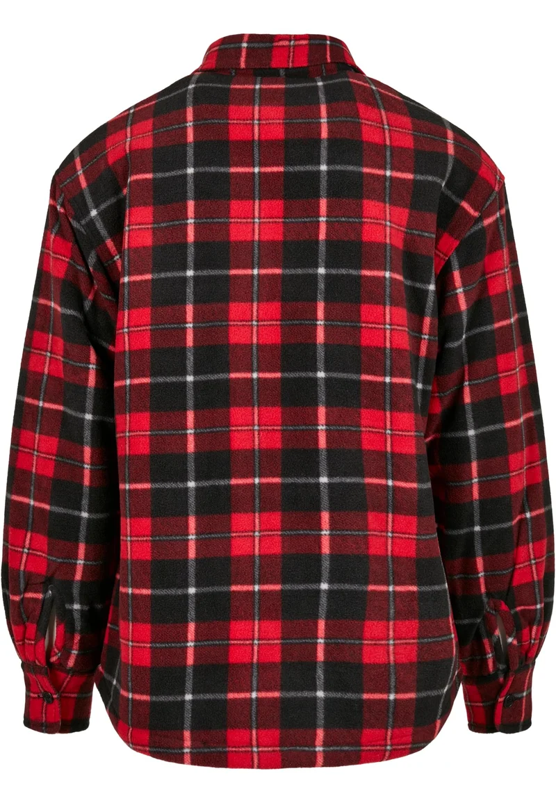 UC Plaid Teddy Lined Shirt Jacket