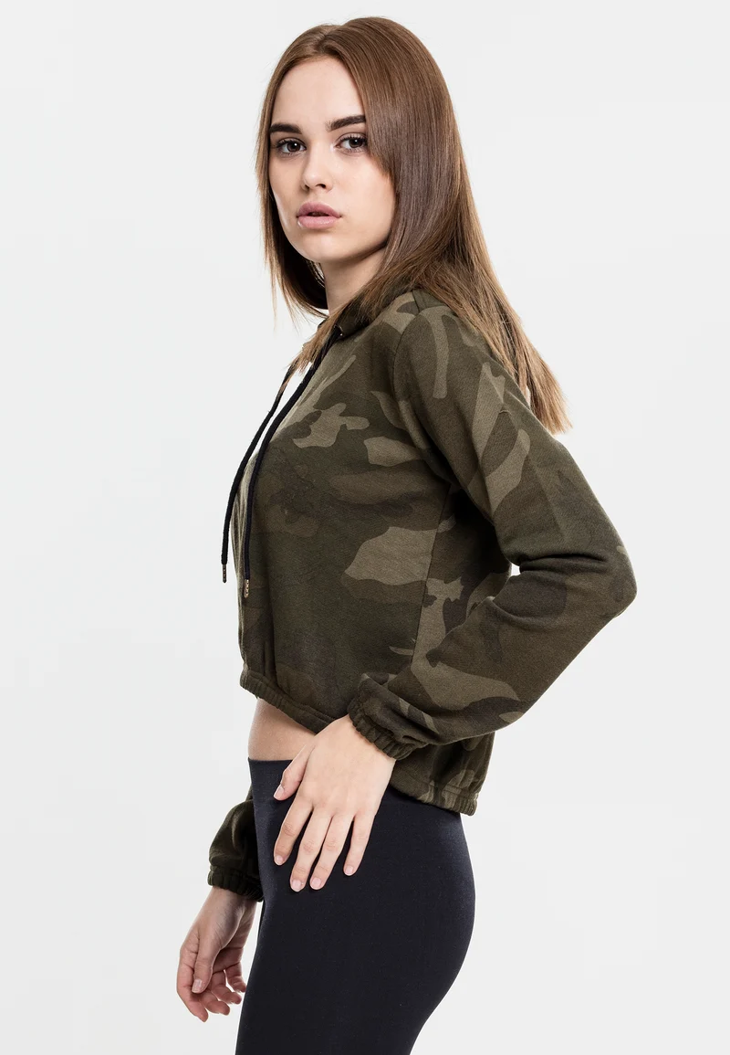 UC Camo Cropped Hoody