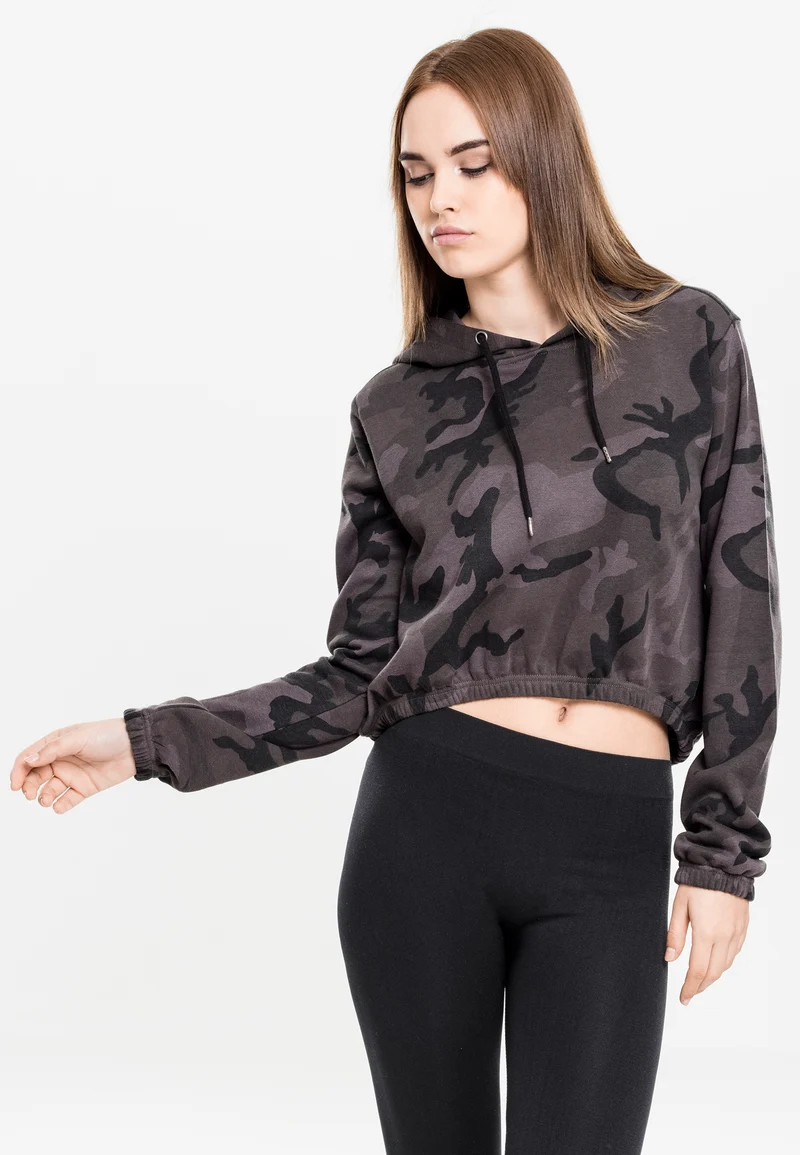 UC Camo Cropped Hoody