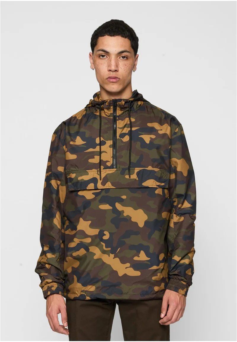 UC Camo Pull Over Windbreaker