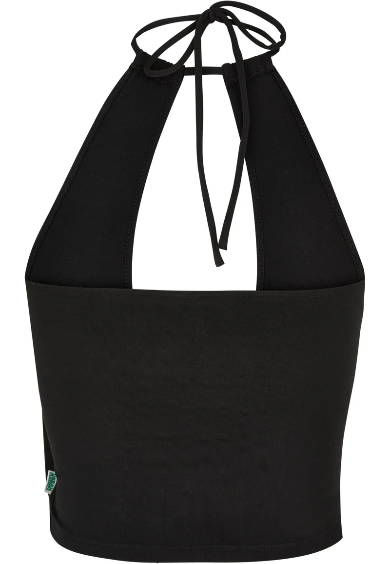 UC Short Wraped Neckholder Top