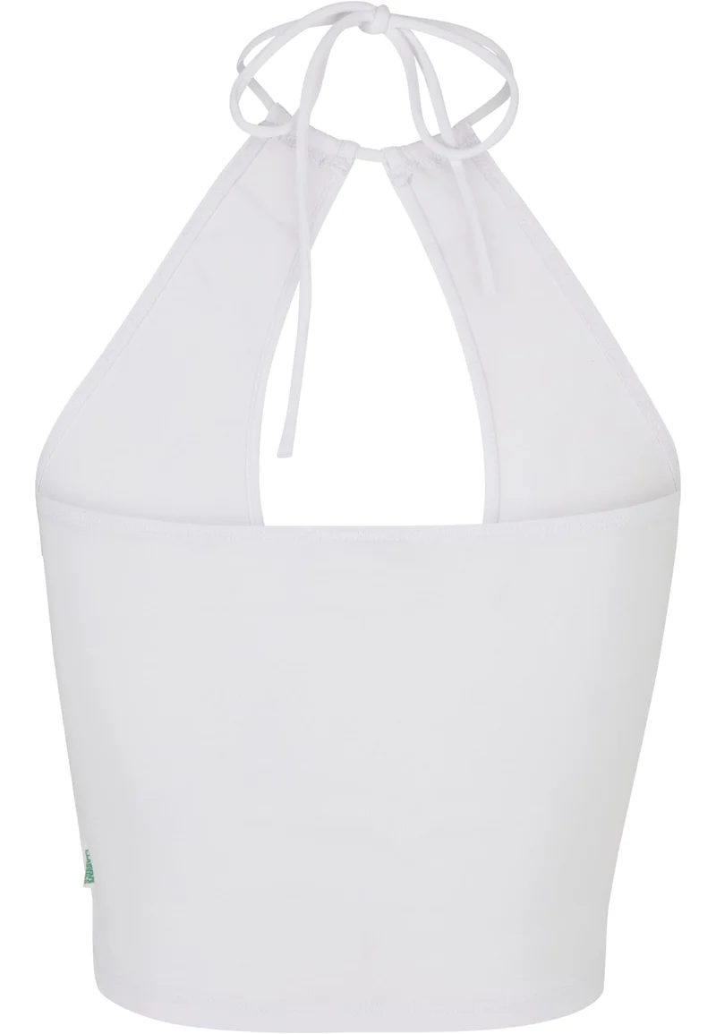 UC Short Wraped Neckholder Top