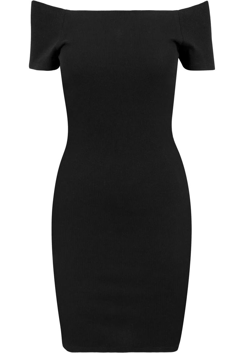 UC Off Shoulder Rib Dress