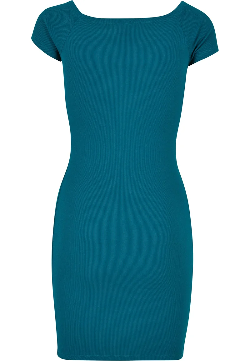 UC Off Shoulder Rib Dress