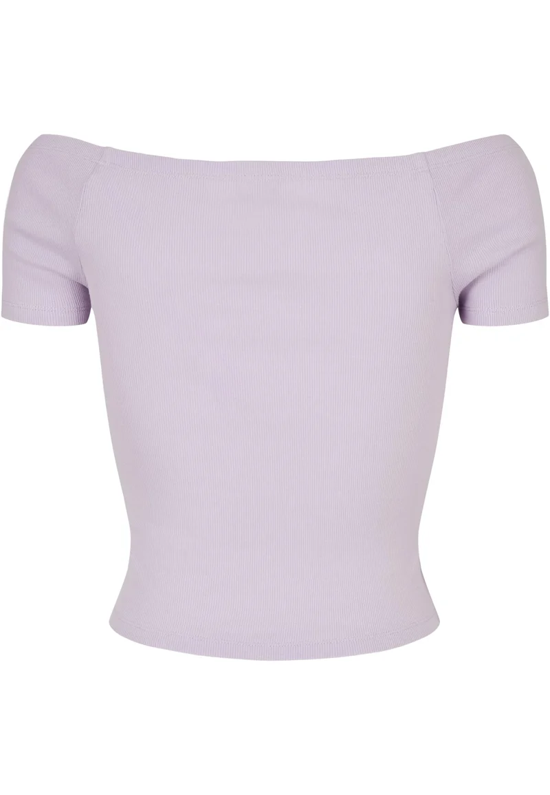 UC Off Shoulder Rib Tee
