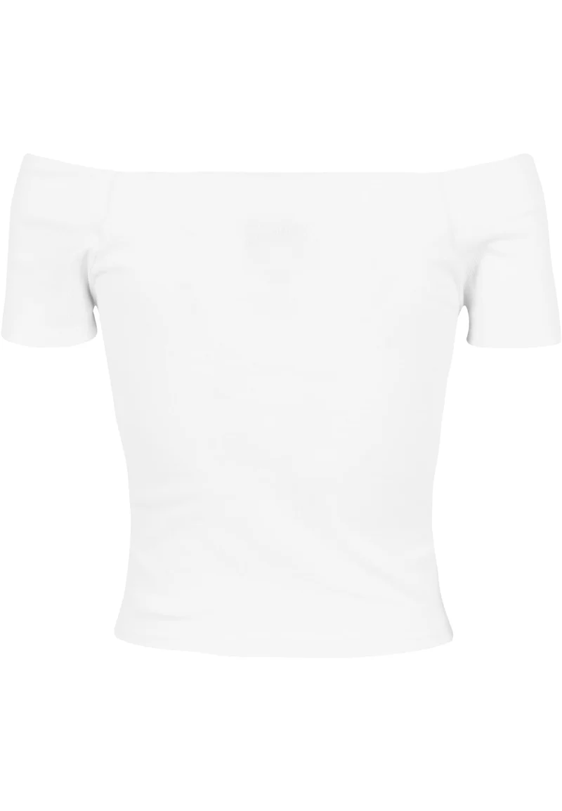 UC Off Shoulder Rib Tee