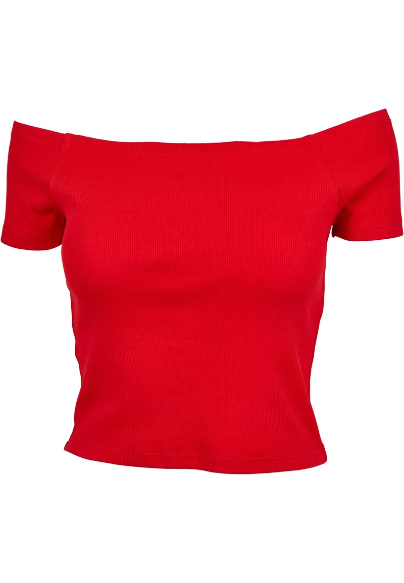 UC Off Shoulder Rib Tee