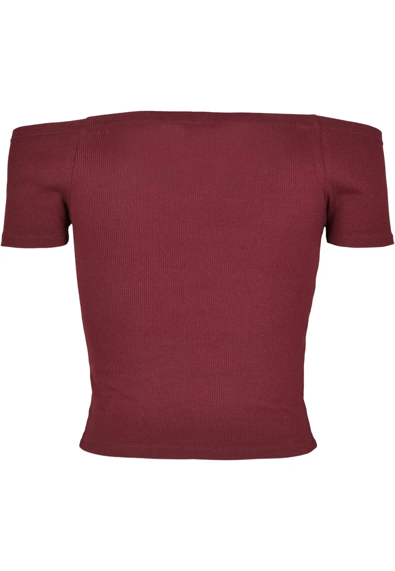 UC Off Shoulder Rib Tee