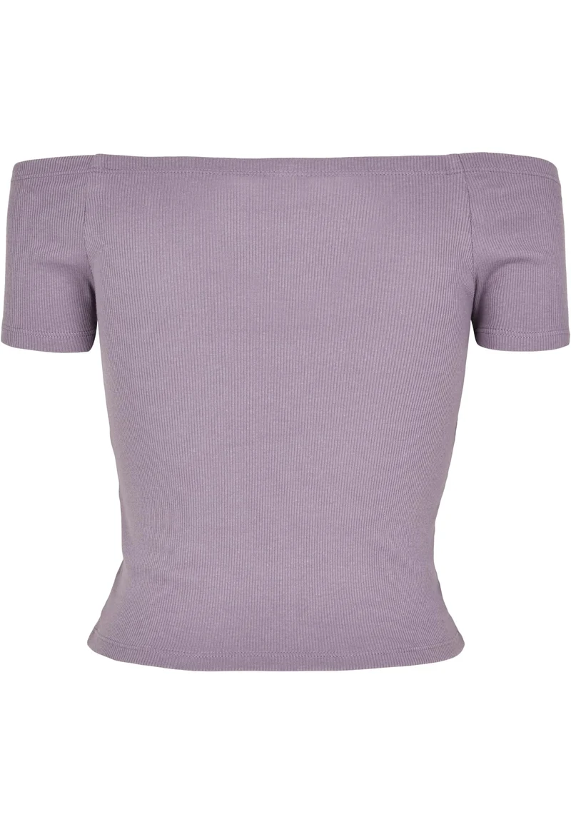 UC Off Shoulder Rib Tee