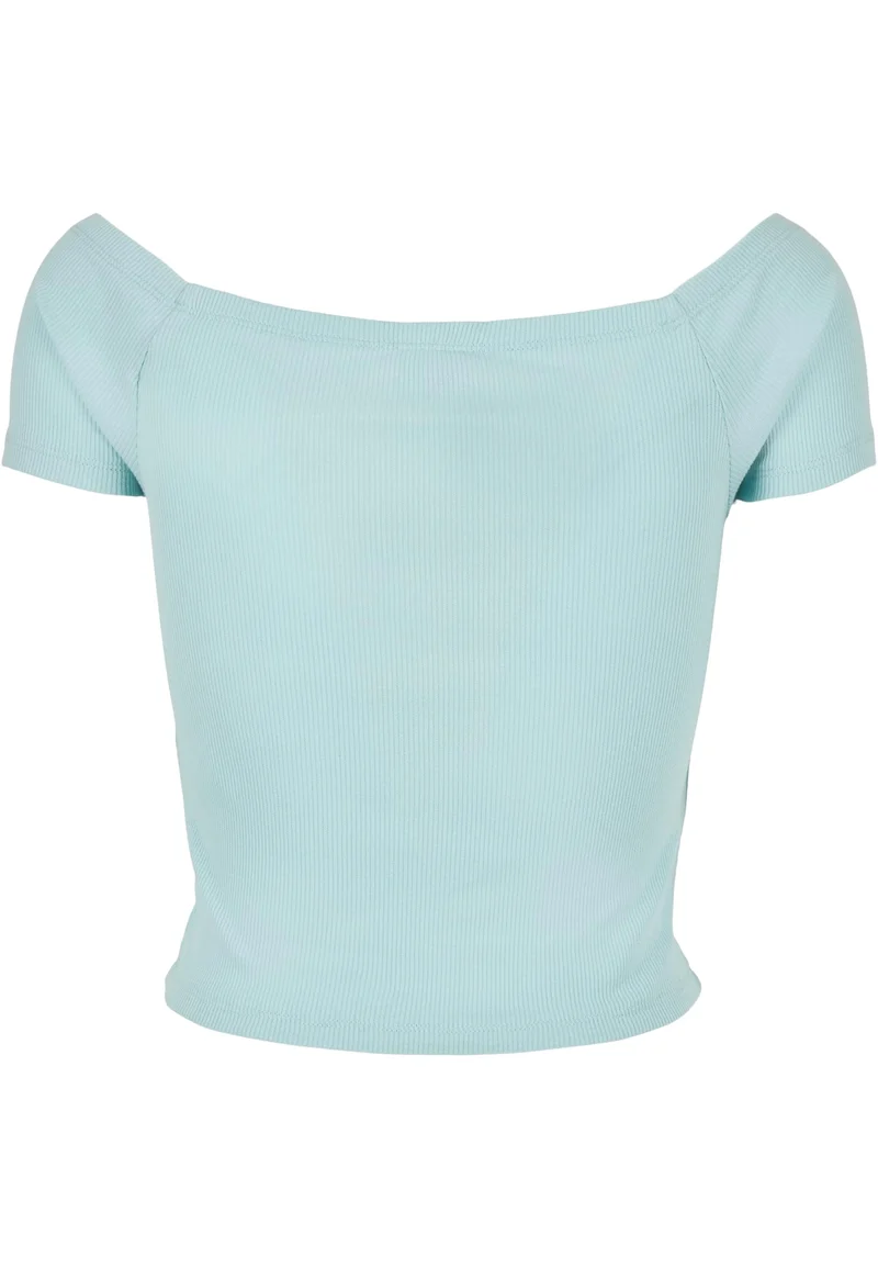 UC Off Shoulder Rib Tee
