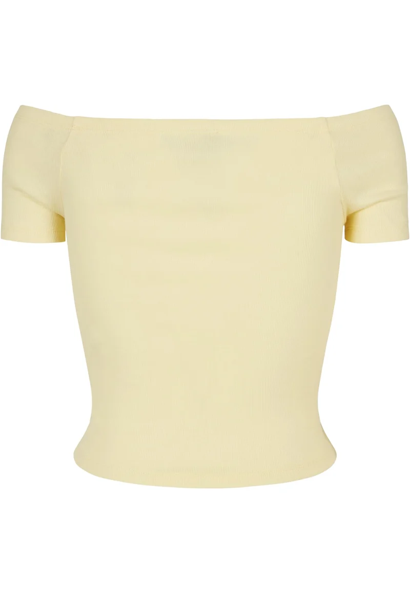 UC Off Shoulder Rib Tee
