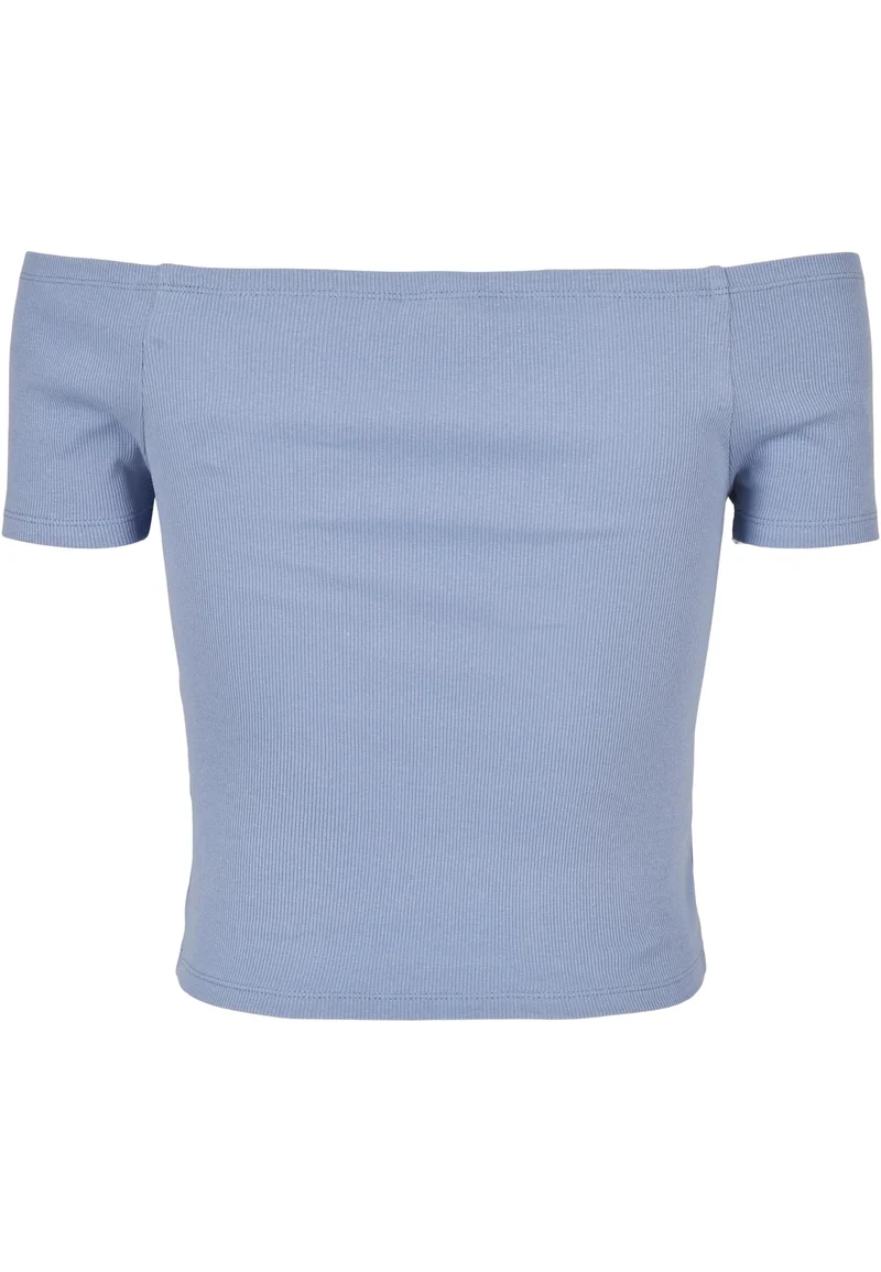 UC Off Shoulder Rib Tee