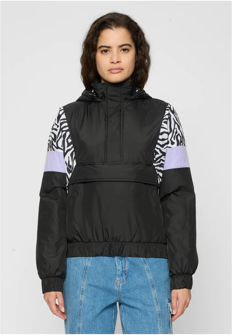 UC AOP Mixed Pull Over Jacket