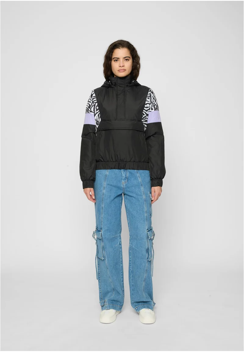 UC AOP Mixed Pull Over Jacket