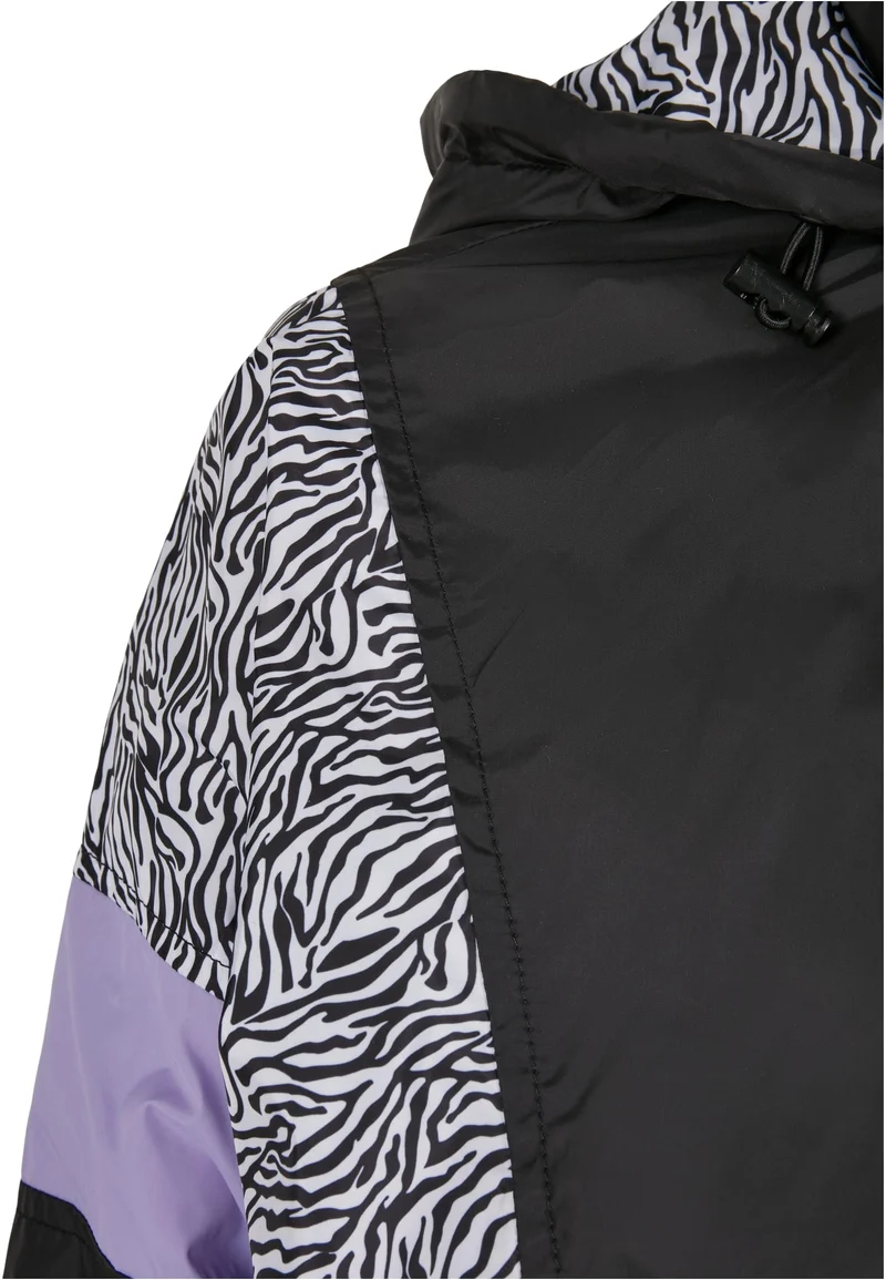 UC AOP Mixed Pull Over Jacket