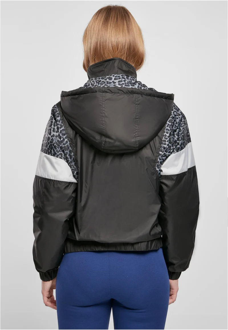 UC AOP Mixed Pull Over Jacket