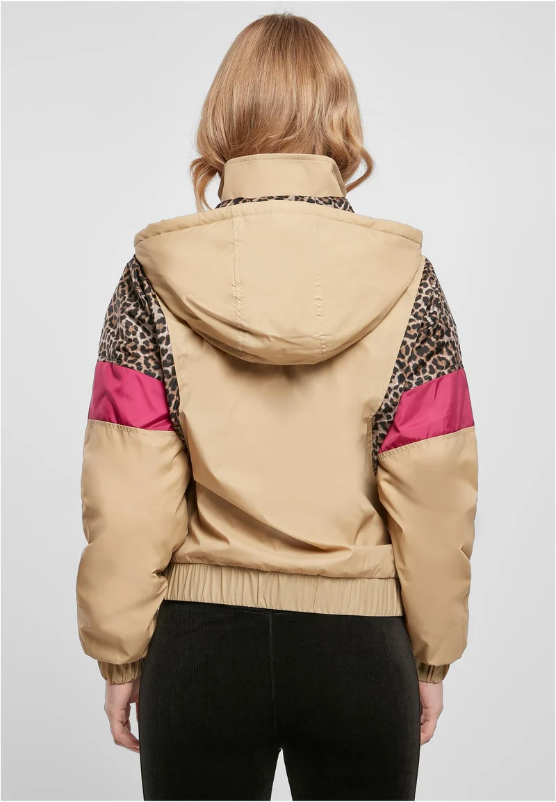 UC AOP Mixed Pull Over Jacket