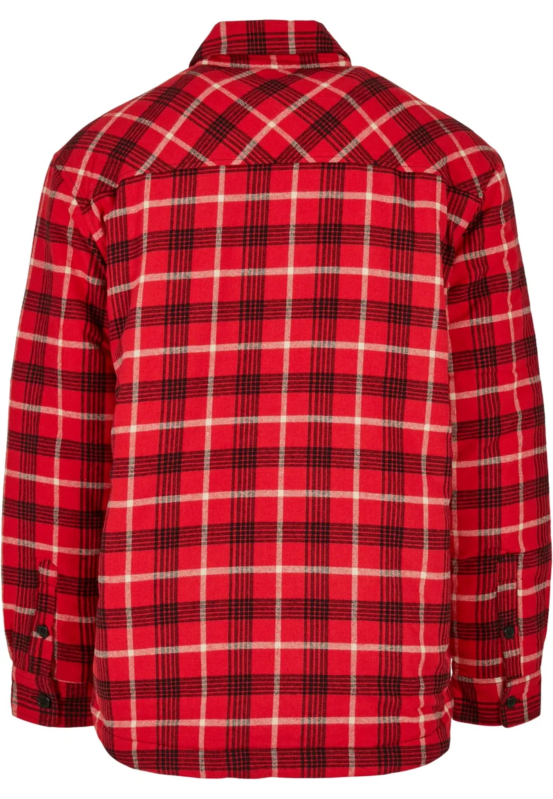 UC Plaid Quilted Shirt Jacket