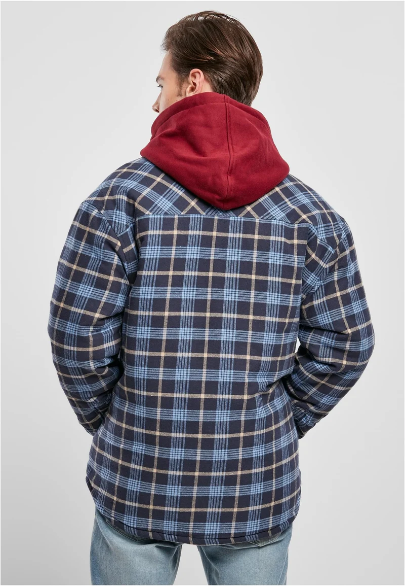 UC Plaid Quilted Shirt Jacket