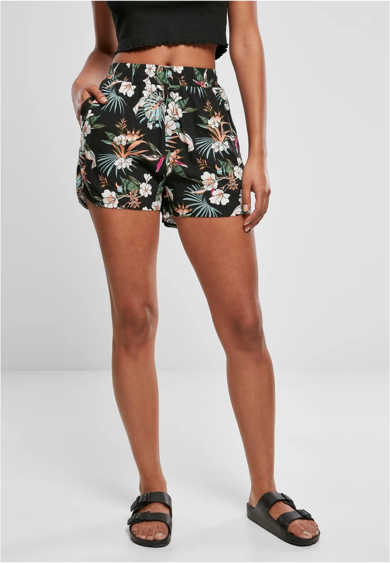 UC AOP Viscose Resort Shorts