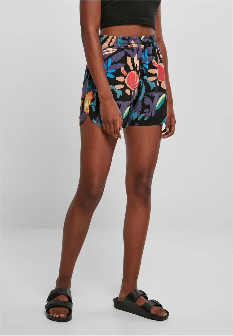 UC AOP Viscose Resort Shorts