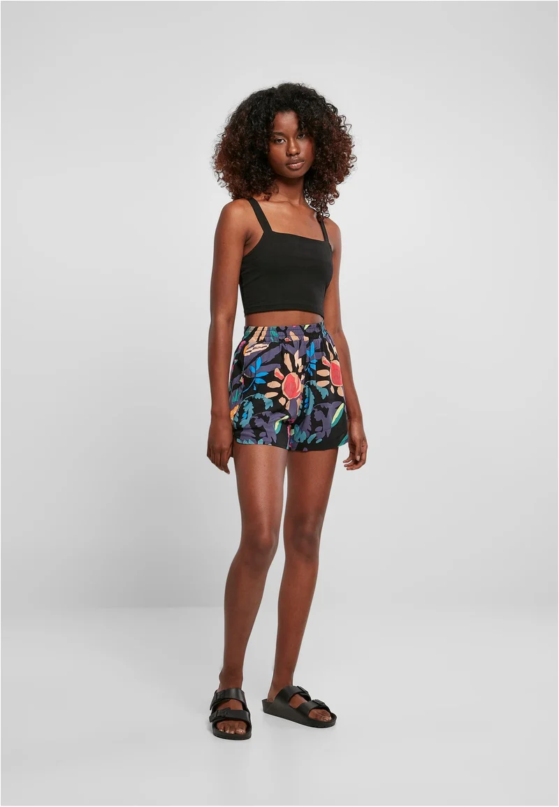 UC AOP Viscose Resort Shorts