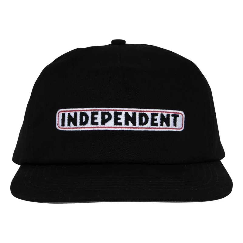 Bar Logo Snapback Unstructured