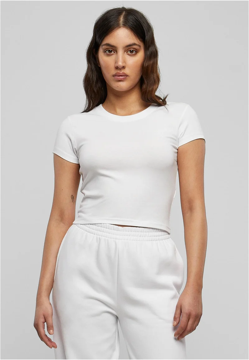 UC Stretch Jersey Cropped Tee