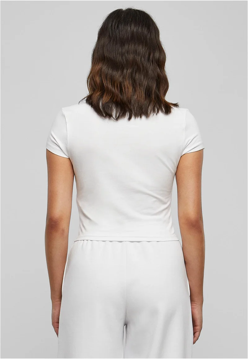 UC Stretch Jersey Cropped Tee