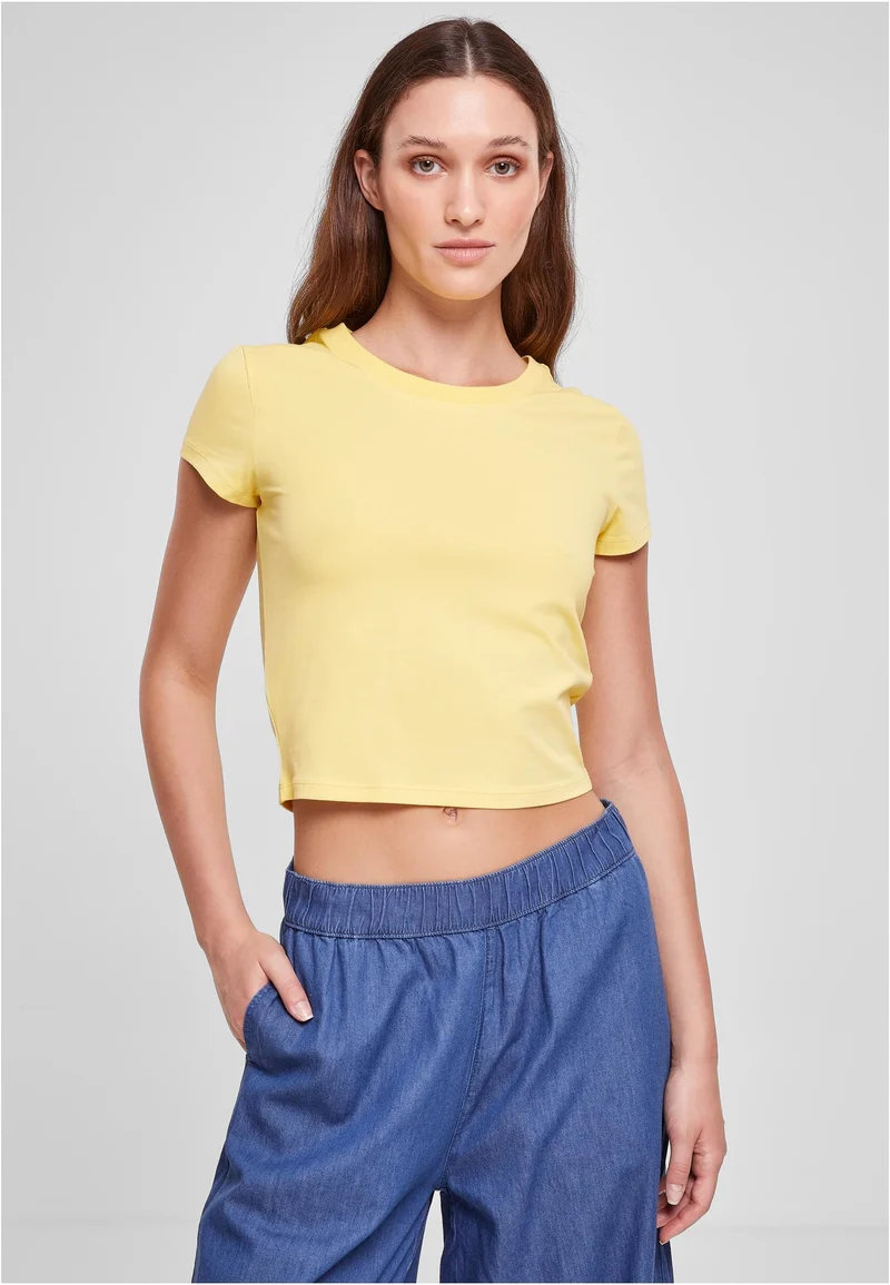 UC Stretch Jersey Cropped Tee
