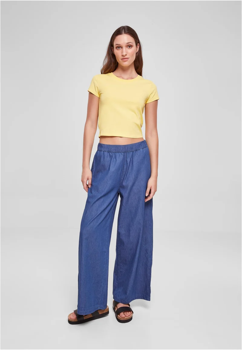 UC Stretch Jersey Cropped Tee