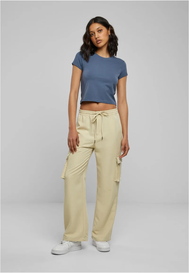 UC Stretch Jersey Cropped Tee