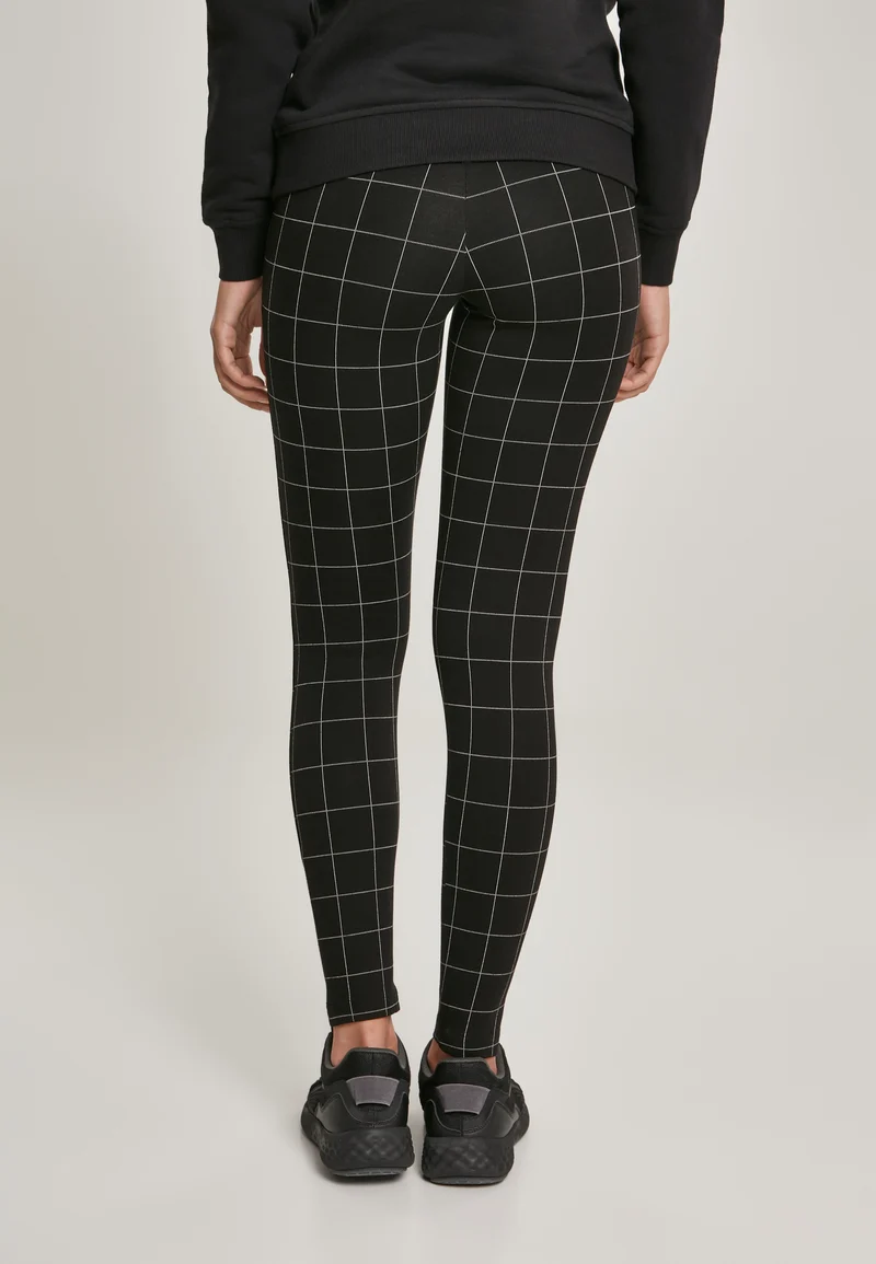UC Check High Waist Tights