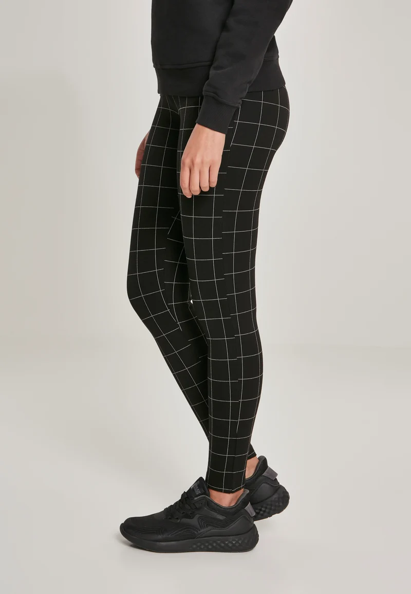 UC Check High Waist Tights