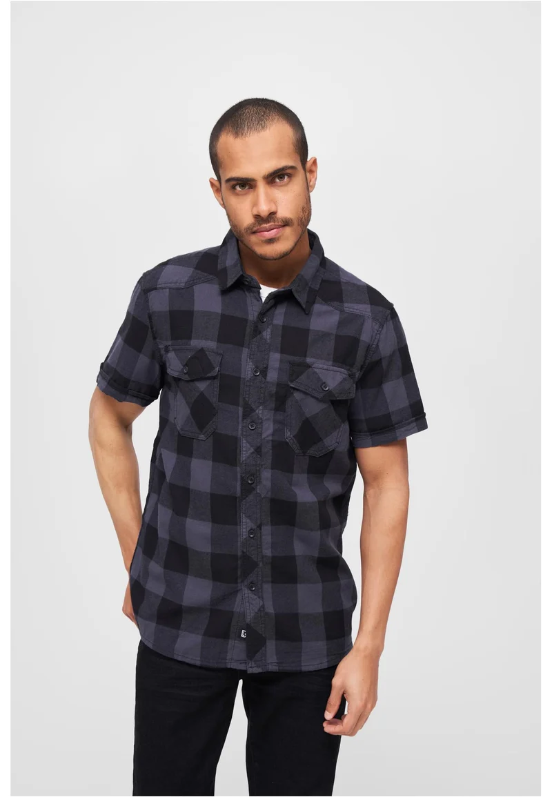 B Checkshirt Halfsleeve