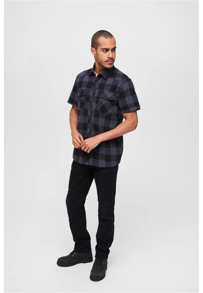 B Checkshirt Halfsleeve