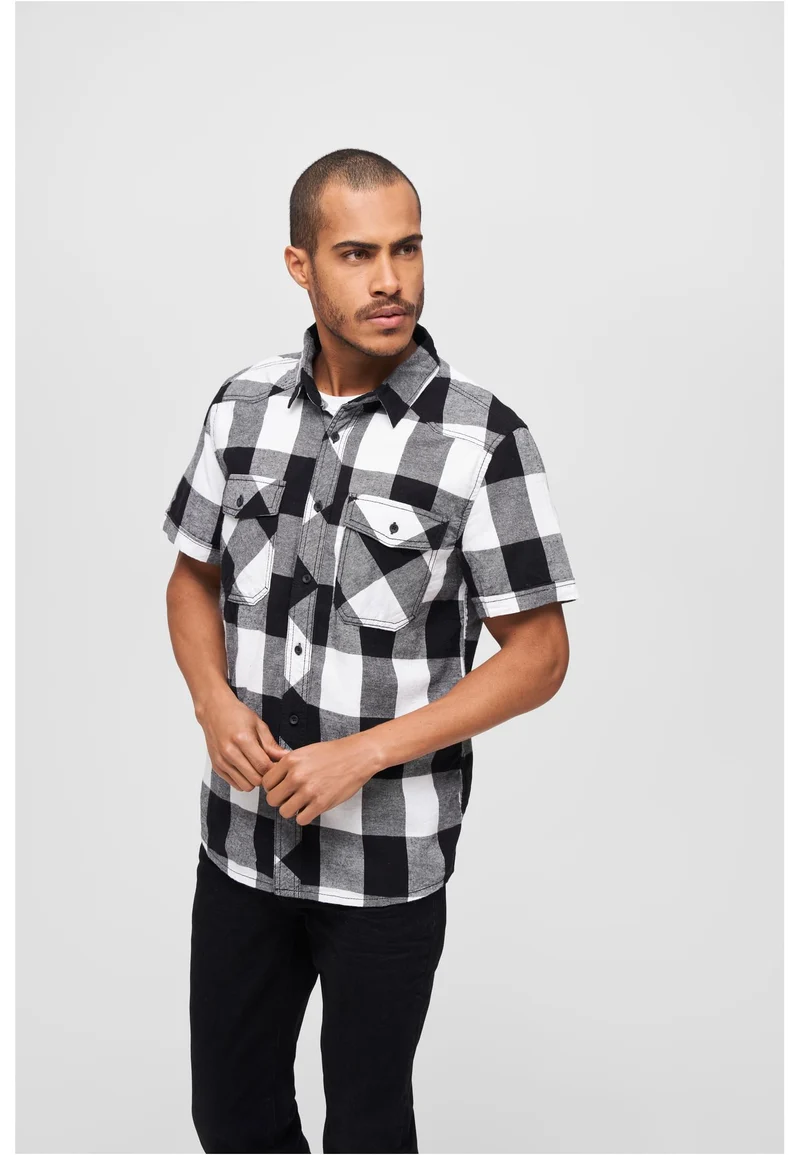 B Checkshirt Halfsleeve