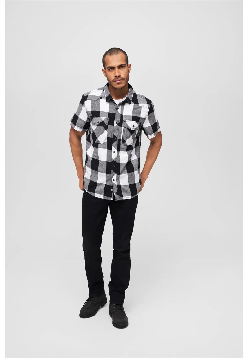 B Checkshirt Halfsleeve