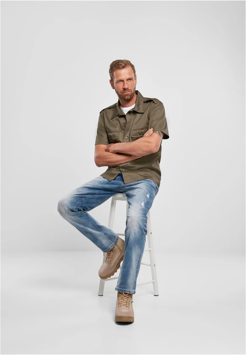 B Short Sleeves US Shirt