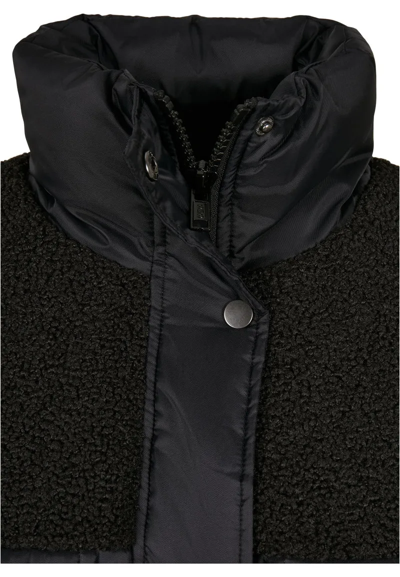 UC Sherpa Mix Puffer Jacket Jasper