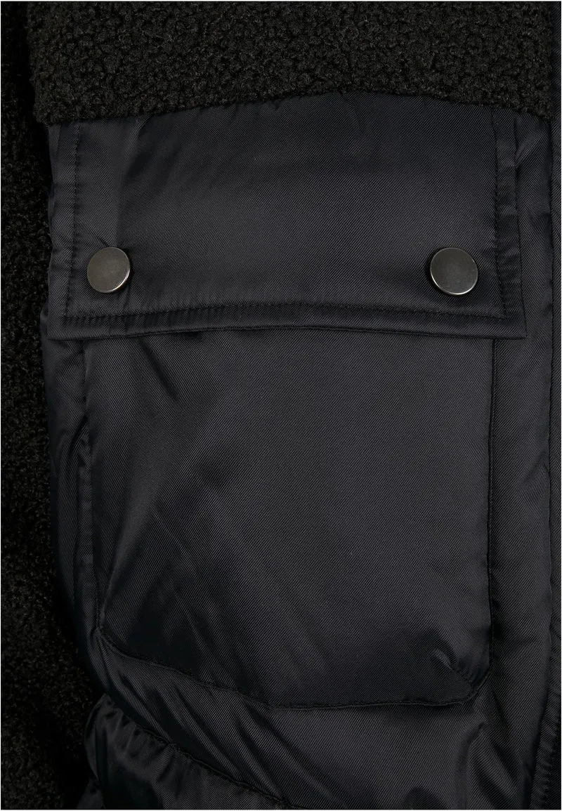 UC Sherpa Mix Puffer Jacket Jasper
