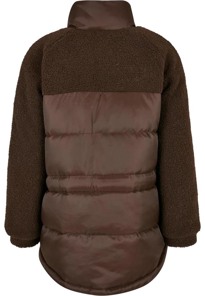 UC Sherpa Mix Puffer Jacket Jasper