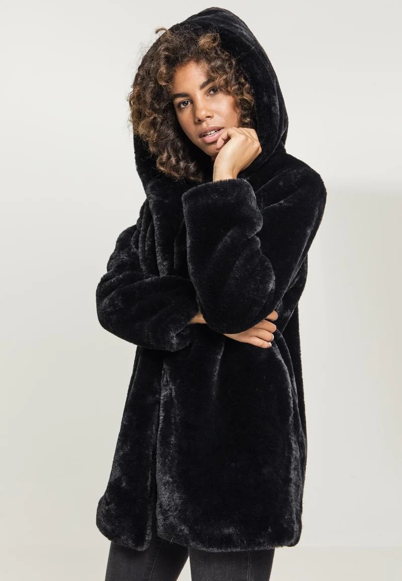 UC Hooded Teddy Coat