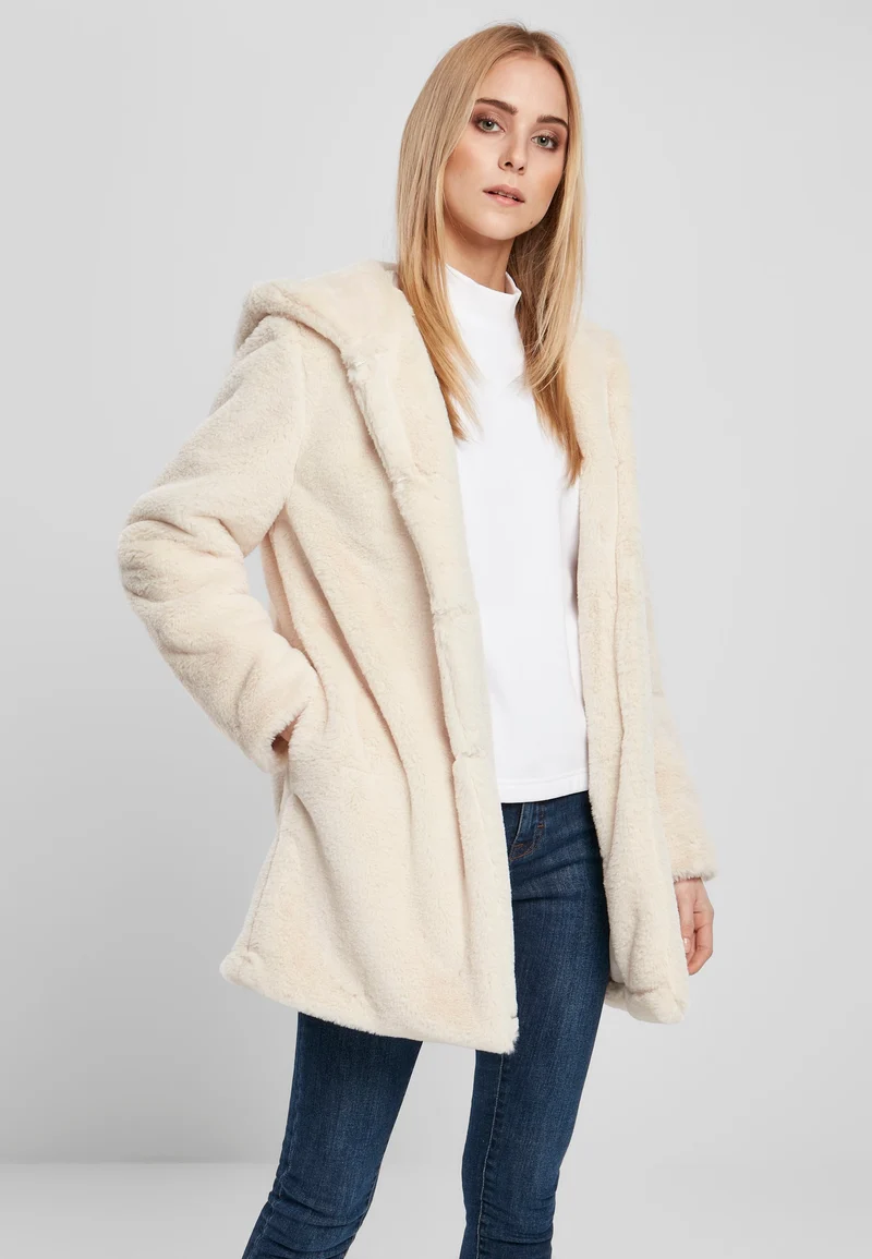 UC Hooded Teddy Coat