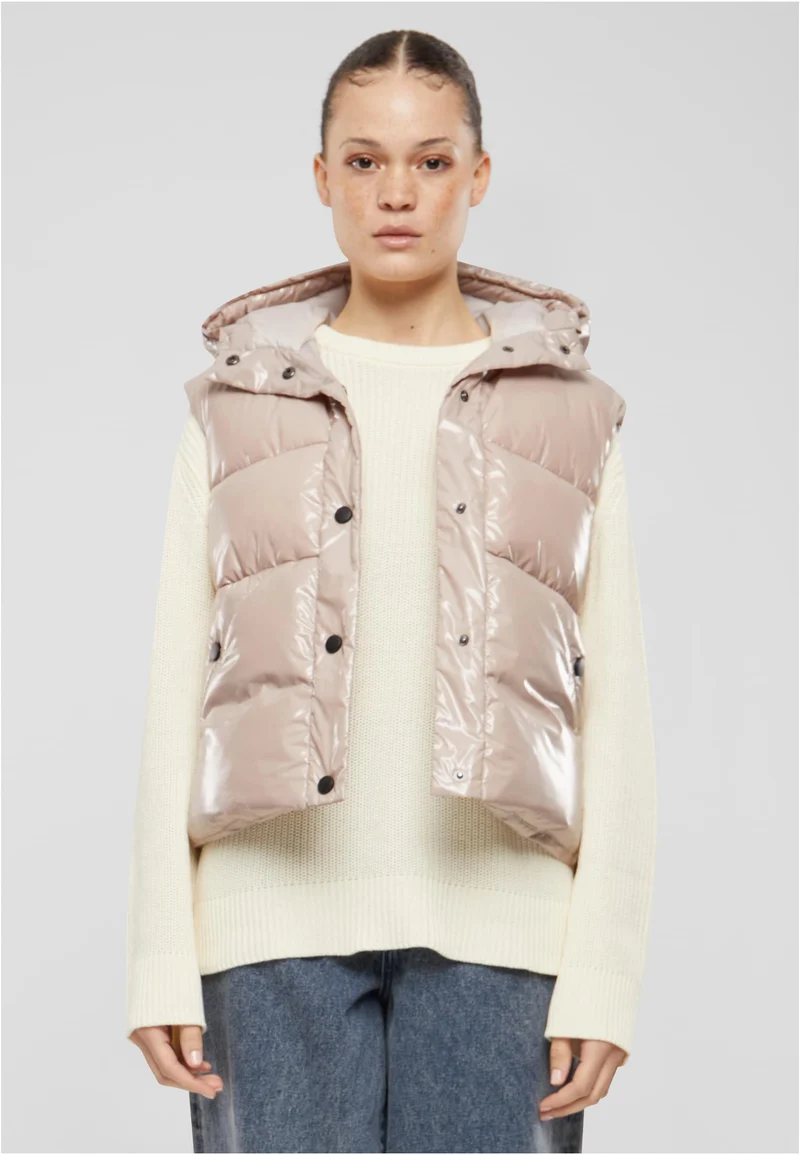 UC Recycled Shiny Puffer Vest