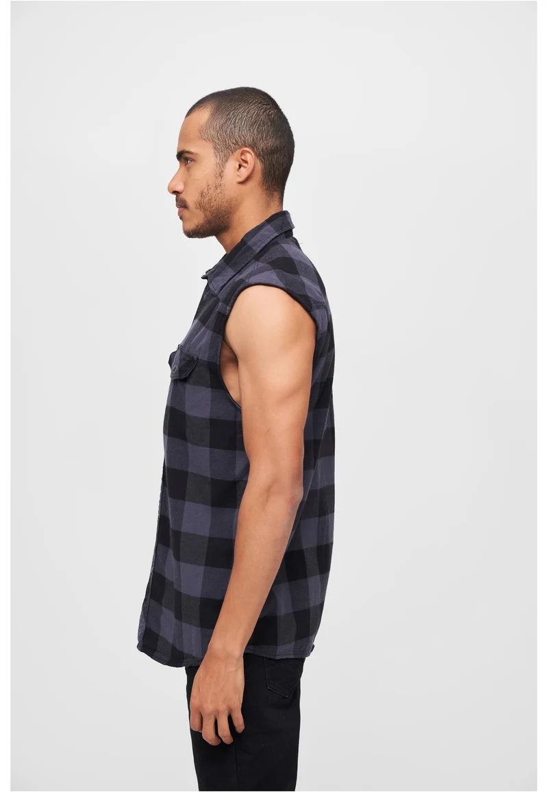 B Checkshirt Sleeveless