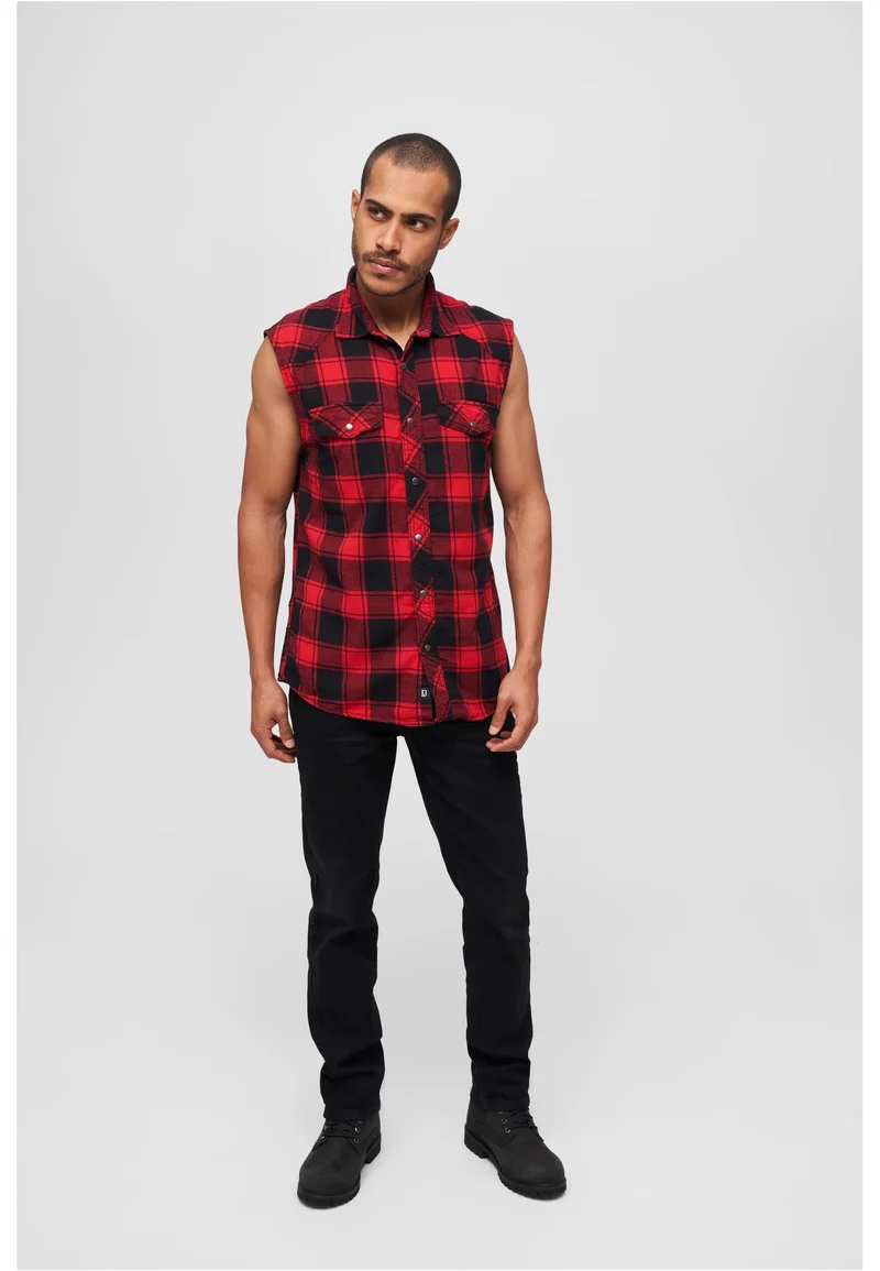 B Checkshirt Sleeveless