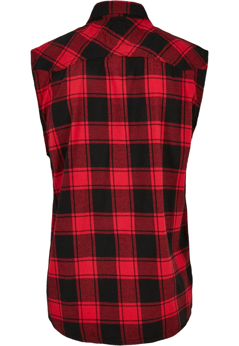 B Checkshirt Sleeveless