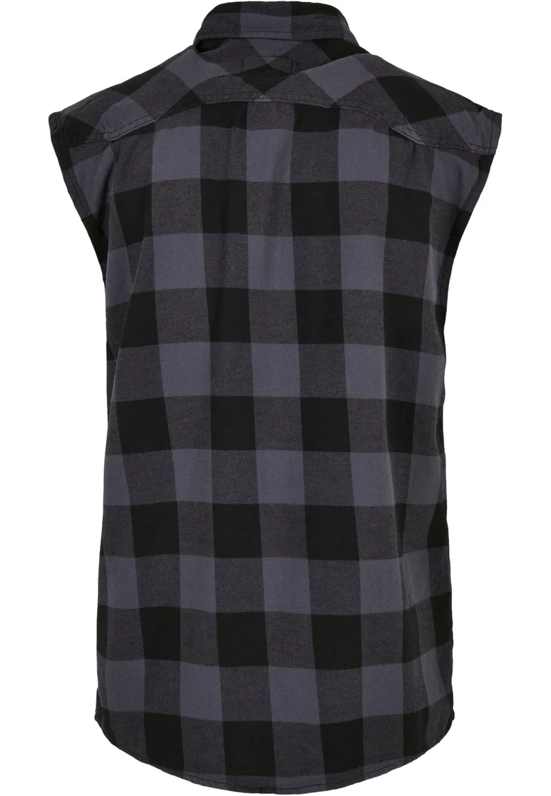B Checkshirt Sleeveless