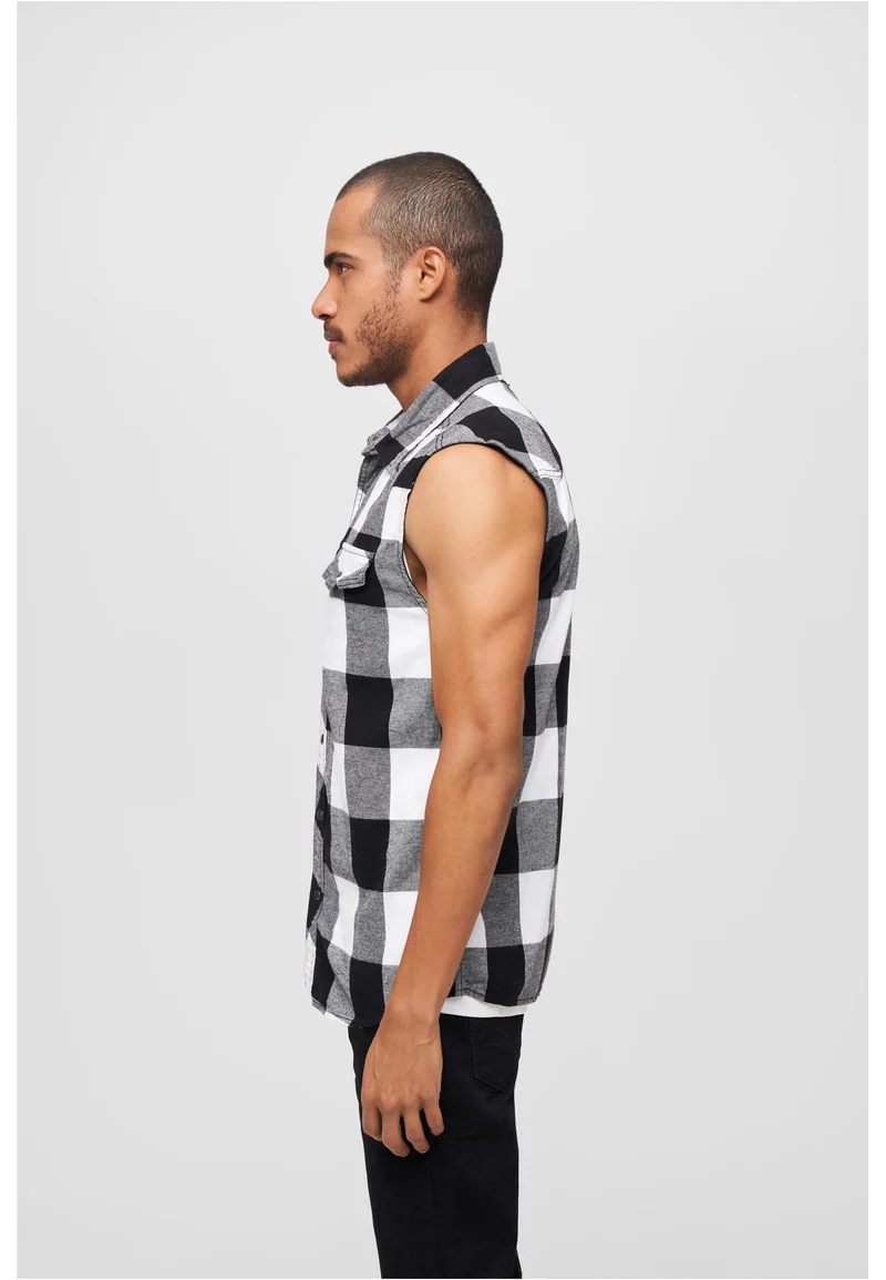 B Checkshirt Sleeveless